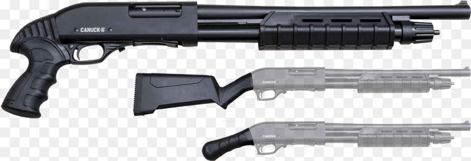 Canuck Enforcer Shotgun, Gun, Weapon, Firearm Free Transparent Png