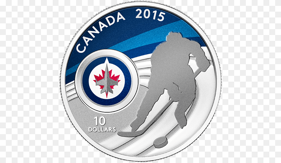 Canucks Coin, Silver, Baby, Person, Disk Png Image