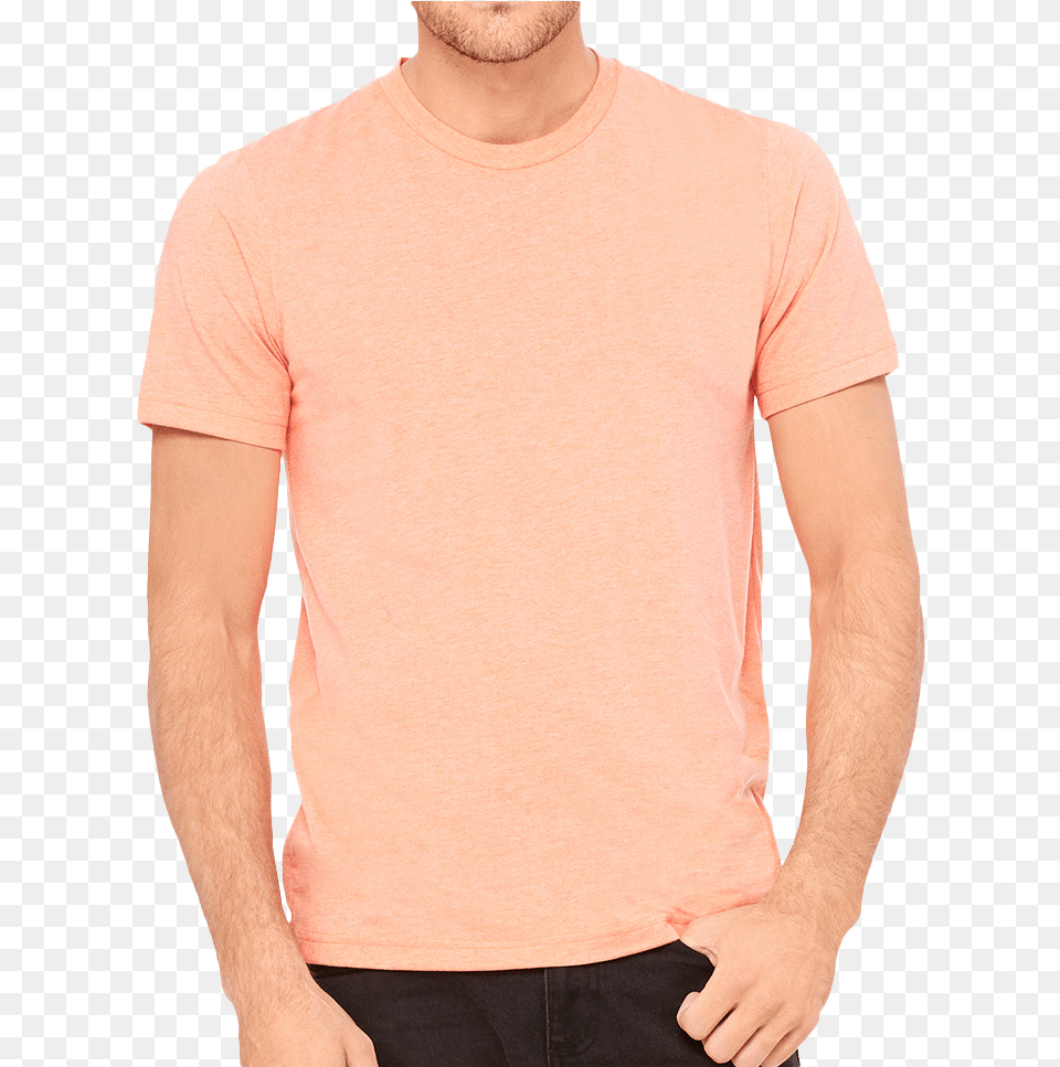 Canvas 3001 100 Unisex T Shirt Priceeach Heather, Clothing, T-shirt, Adult, Male Free Transparent Png