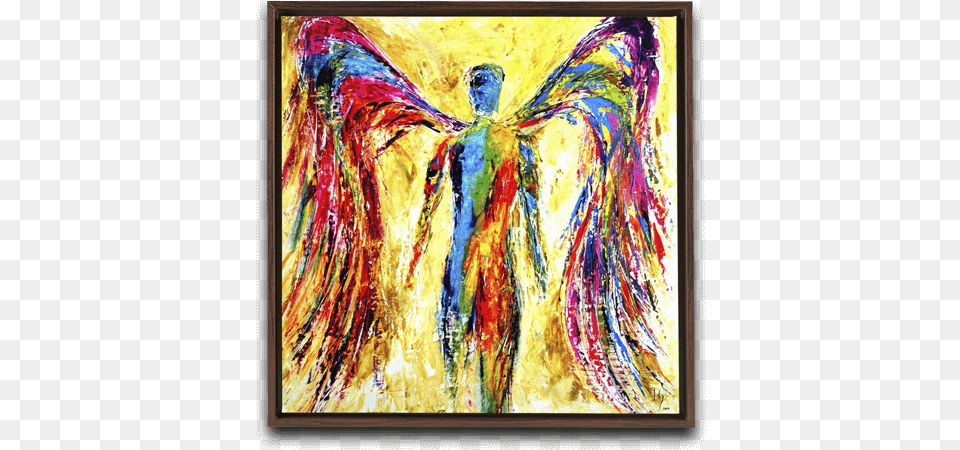 Canvas Angel Angel Paintings, Art, Modern Art, Painting, Person Free Png Download