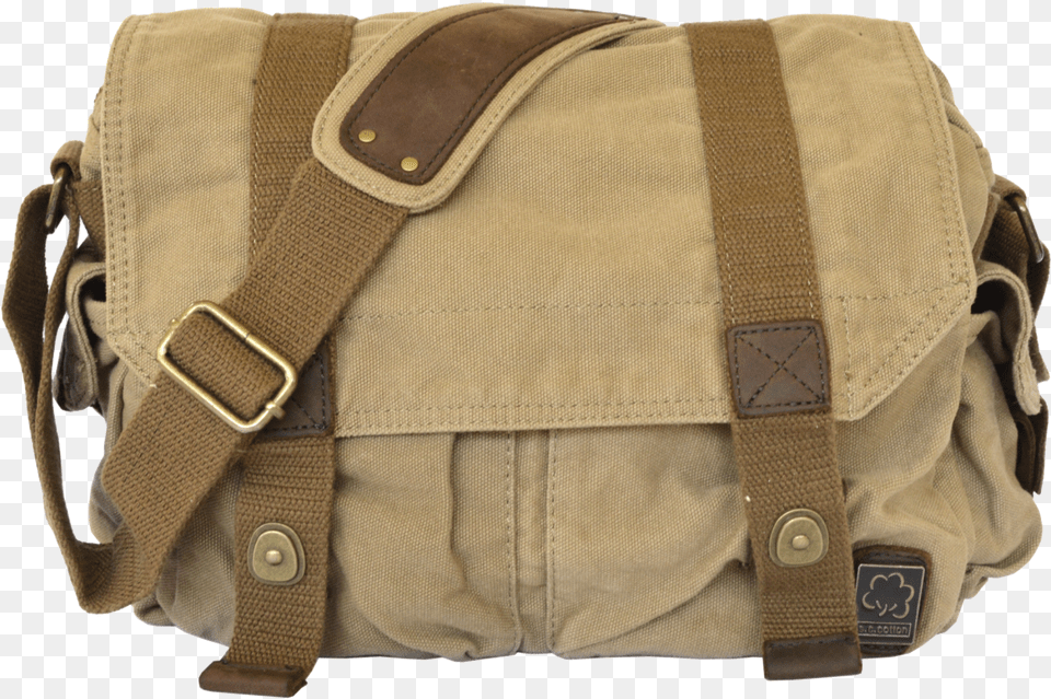 Canvas Heavy Weight Women Bag Image Messenger Bag Background, Accessories, Handbag, Clothing, Khaki Free Png