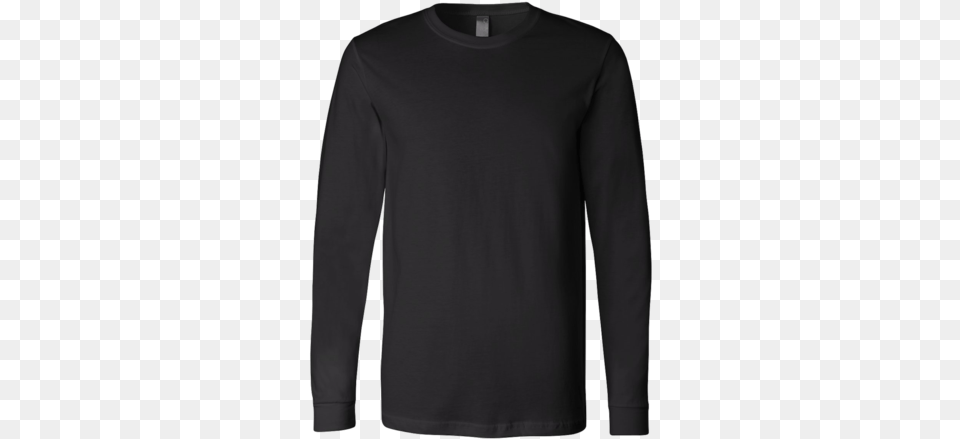 Canvas Long Sleeve Shirt Black Long Sleeve Shirt, Clothing, Long Sleeve, T-shirt, Coat Png