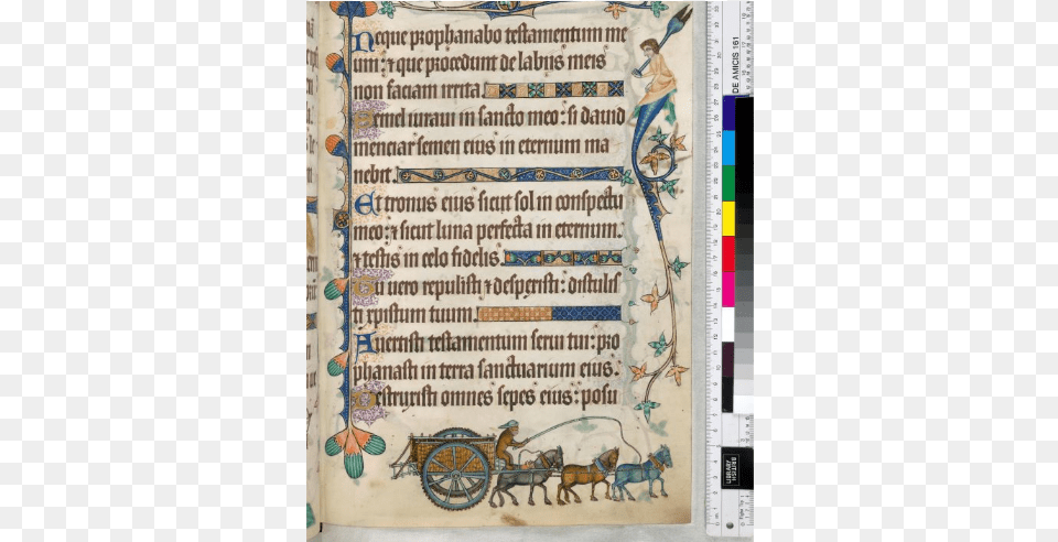 Canvas Luttrell Psalter Book, Page, Text, Person, Animal Free Png Download