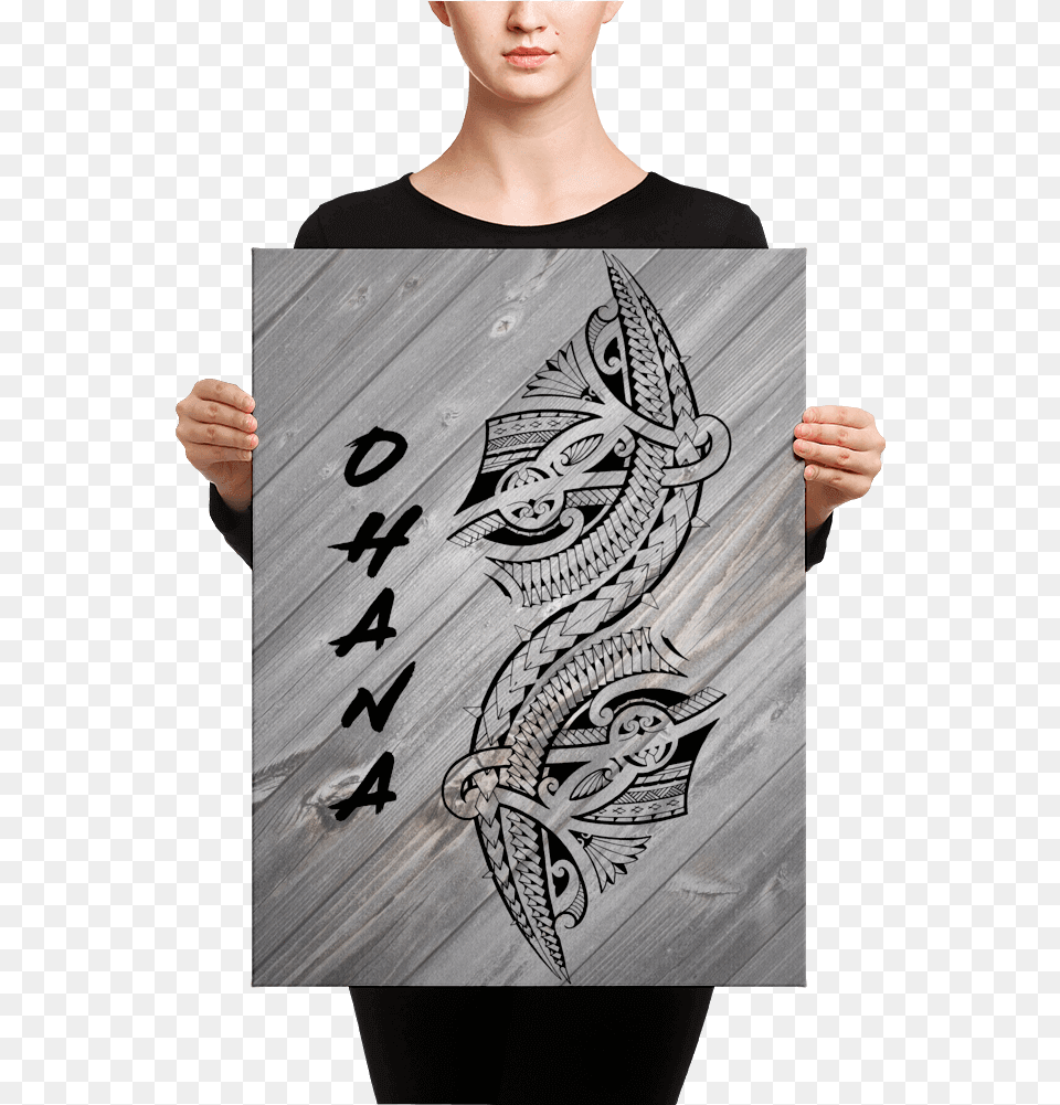 Canvas Ohana Wtattoo Hamopride Black Mask Red Pied French Bulldog Canvas, Clothing, T-shirt, Baby, Person Free Transparent Png