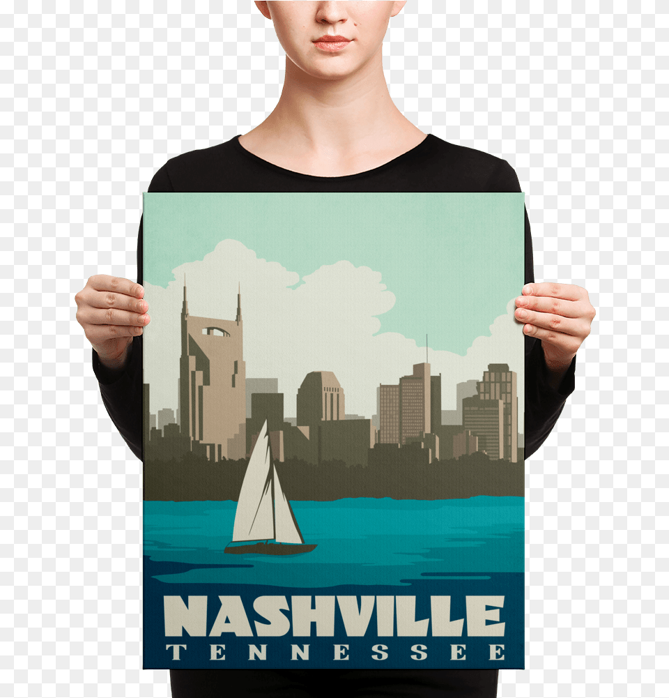 Canvas Print, Boat, Clothing, Vehicle, Transportation Free Png