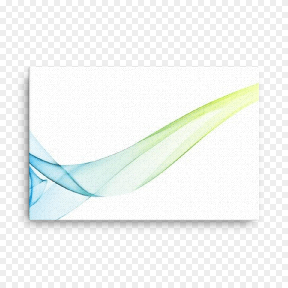 Canvas Print Abstract Colored Smoke Background With Color Curved, Mat Free Png Download