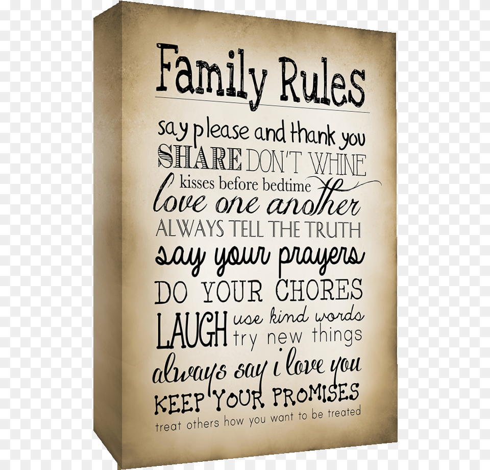 Canvas Quotes About Family, Book, Publication, Text, Handwriting Free Png