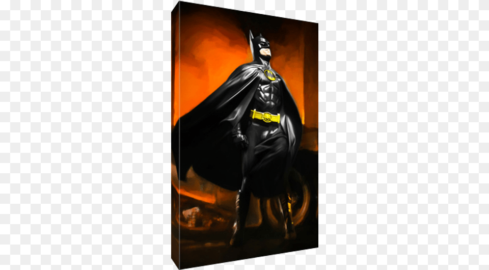 Canvas Stretched And Gallery Wrapped Over Canvas, Batman, Adult, Male, Man Png Image