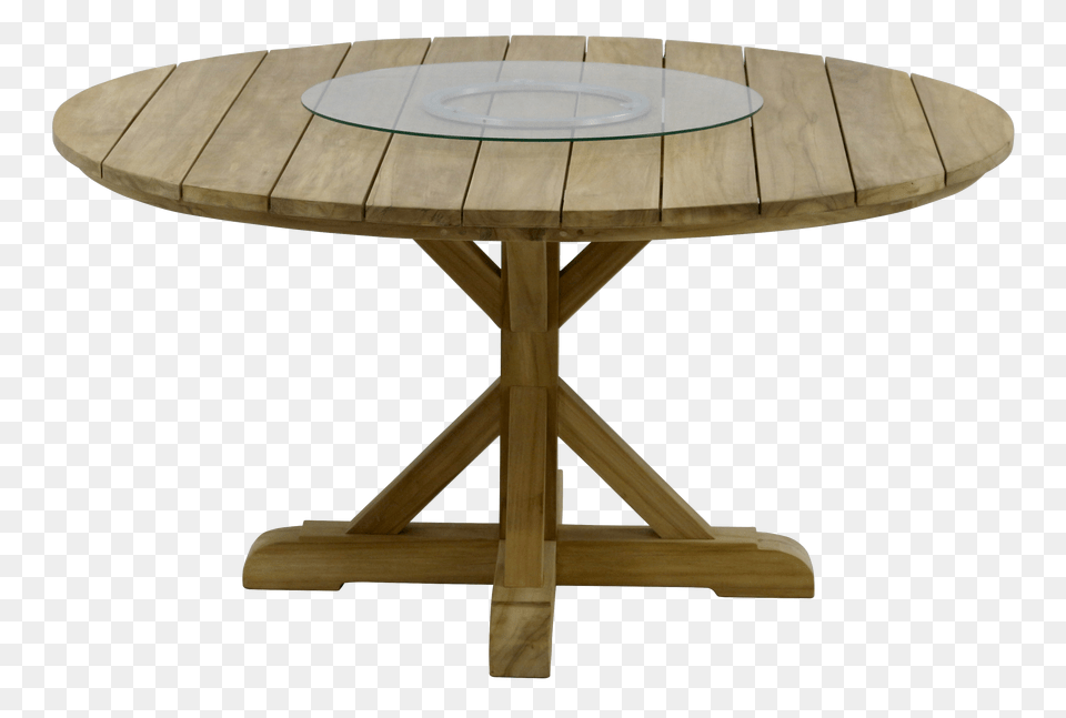 Canvas Teak Round Dining Table Ard Outdoor Toronto, Coffee Table, Dining Table, Furniture, Tabletop Png