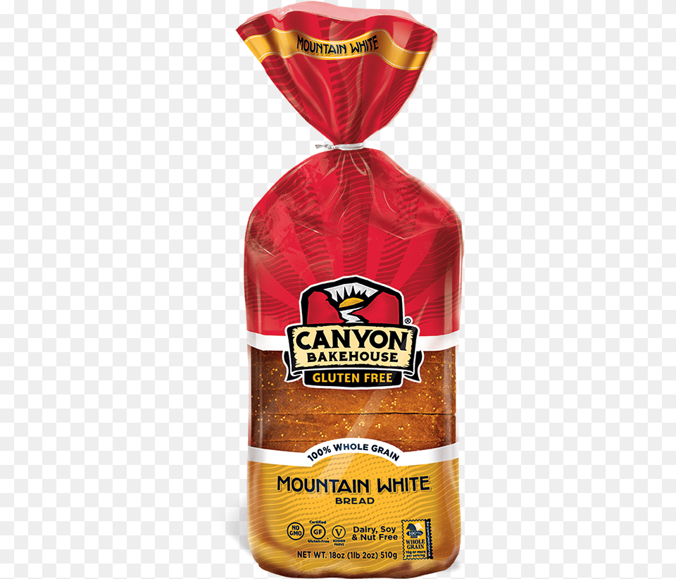 Canyon Bakehouse Mountain White Breadtitle Canyon Canyon Bakehouse Gluten Free Bread, Food, Ketchup Png Image