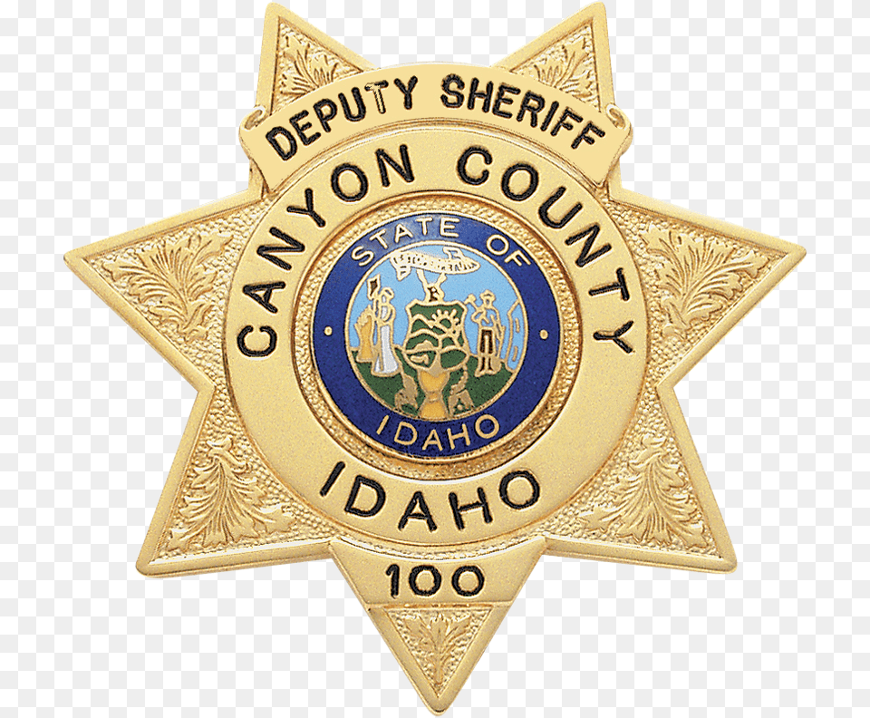 Canyon County Sheriff Badge, Logo, Symbol, Person Png