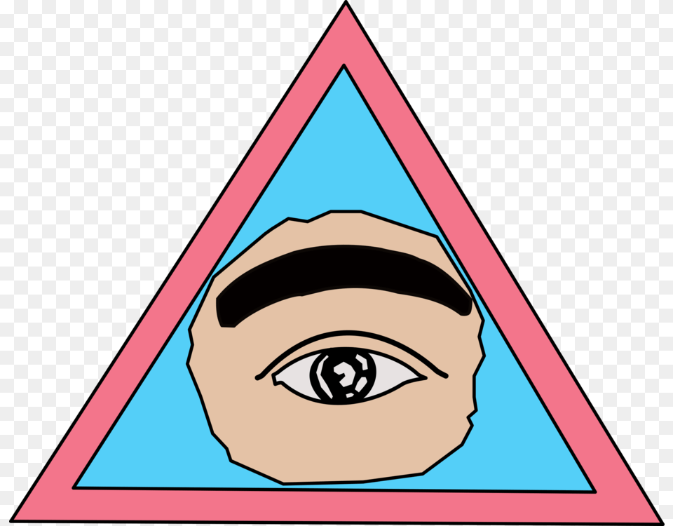 Caodaism Symbol Religion Googly Eyes, Triangle, Baby, Person, Face Png