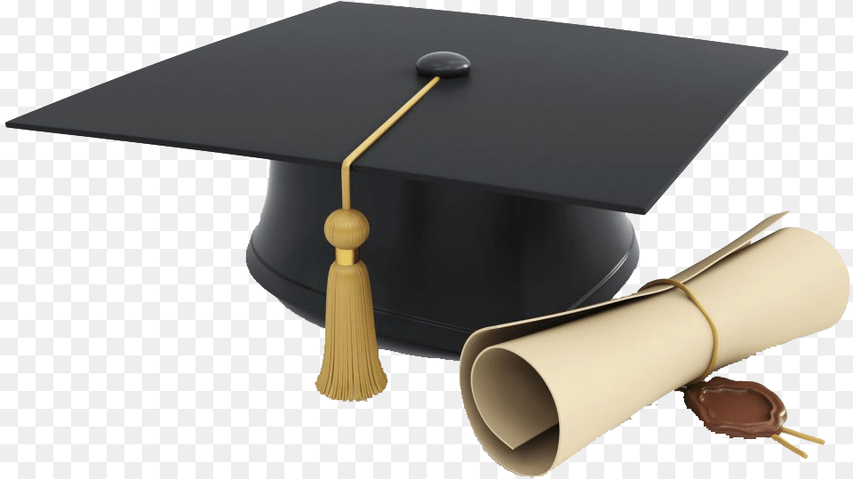 Cap And Diploma Graduation Cap And Diploma, Person, People, Text, Bottle Png