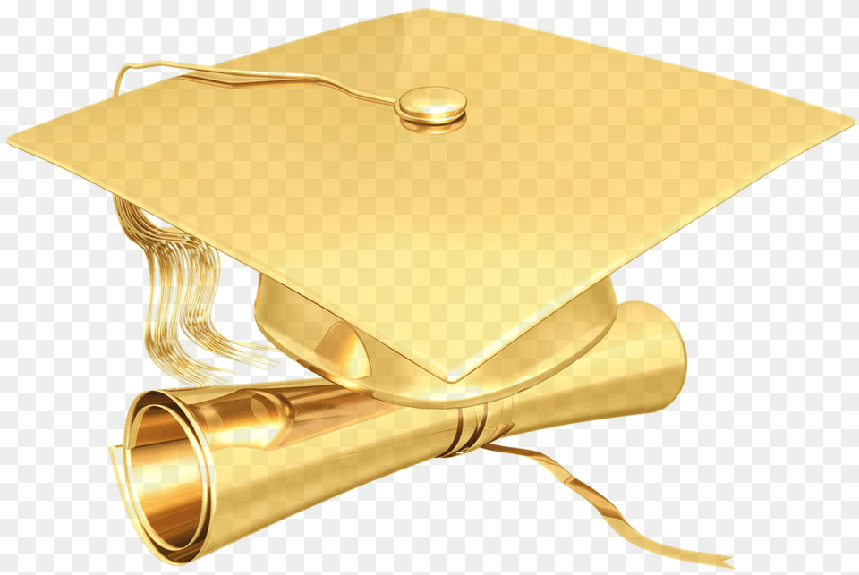 Cap And Diploma Images Gold Graduation Cap People, Person Free Transparent Png