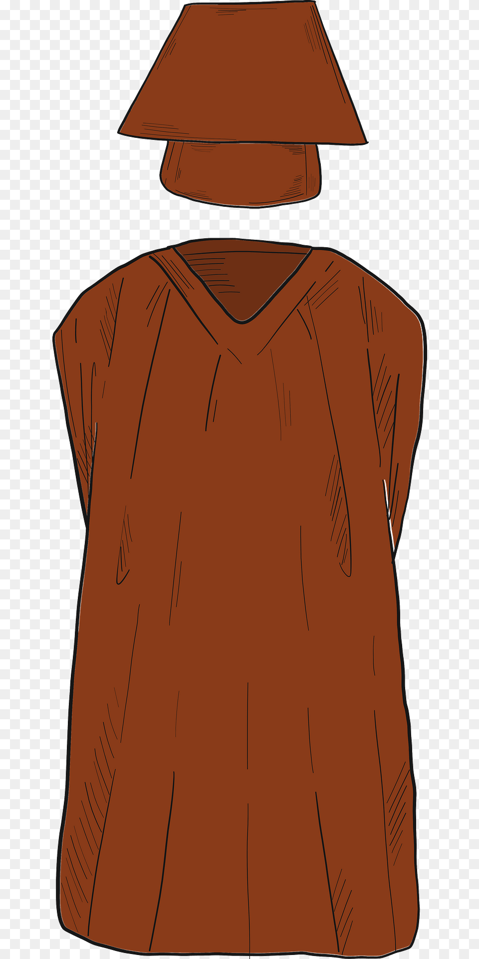 Cap And Gown Clipart, Blouse, Clothing, People, Person Png