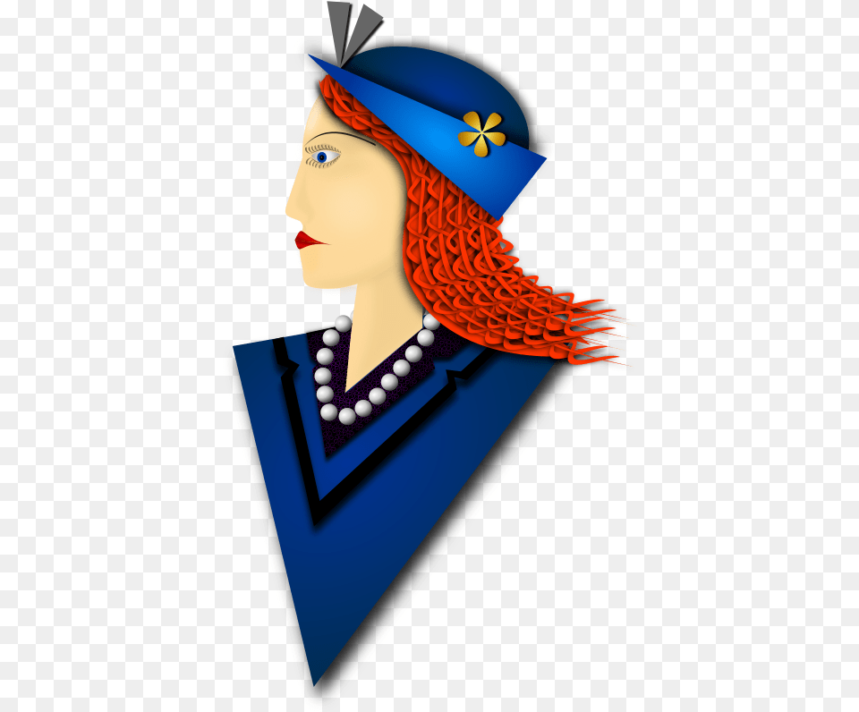 Cap Beret Computer Icons Necklace Drawing Cc0 Vector Graphics, Person, People, Clothing, Hat Free Png