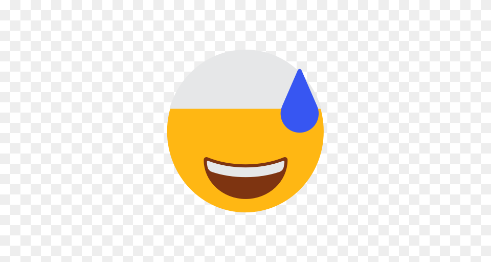 Cap Cold Sweat Emoji Face Islam Laugh Face Muslim Icon, Sphere, Astronomy, Moon, Nature Free Transparent Png