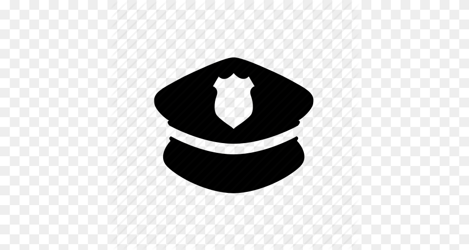 Cap Constable Cop Cops Detective Hat Police Icon Free Png