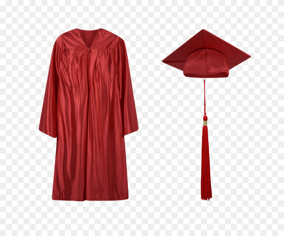 Cap Gown And Tassel Set Shiny Finish, People, Person, Fashion, Clothing Free Transparent Png