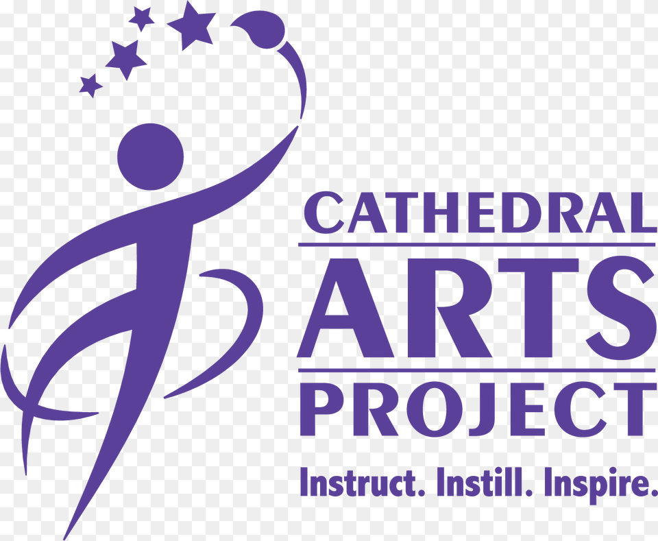 Cap Logo Tagline Purple Cathedral Arts Project Jacksonville Fl, Animal, Fish, Sea Life, Shark Free Png Download