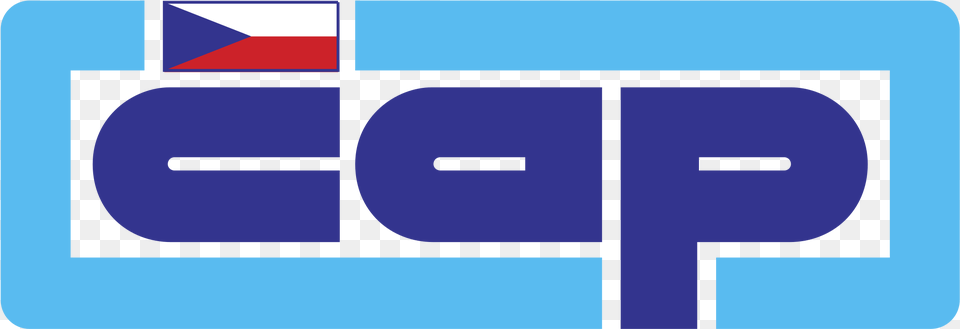Cap Logo Transparent Electric Blue, Light, Text Free Png Download