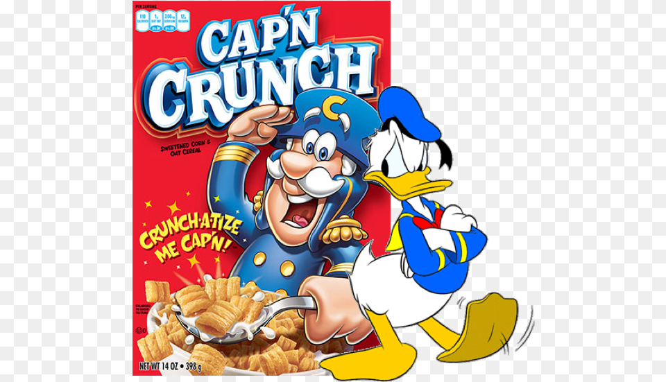 Cap N Crunch Is A Classic Sure And Its Sweet Sure Capn Crunch, Baby, Person, Food, Snack Png
