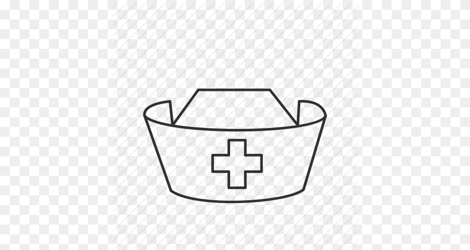 Cap Nurse Nurse Cap Nurse Hat Icon, Basket Png