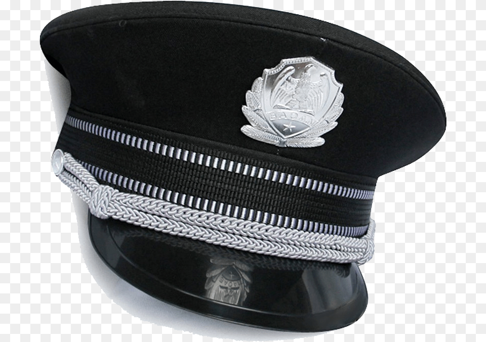 Cap Police Officer Hat Uniform Police Officer Hat, Baseball Cap, Clothing, Accessories, Bag Png Image