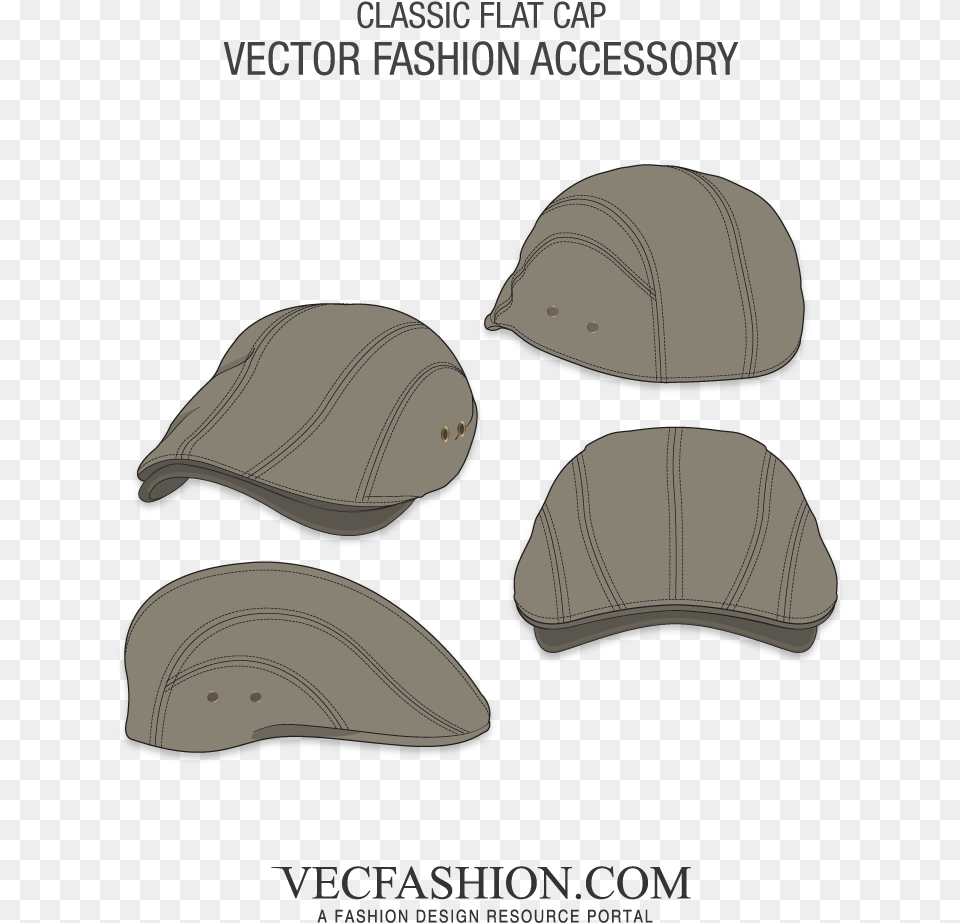 Cap Vector Flat Cap Vector, Hat, Baseball Cap, Clothing, Seashell Png Image