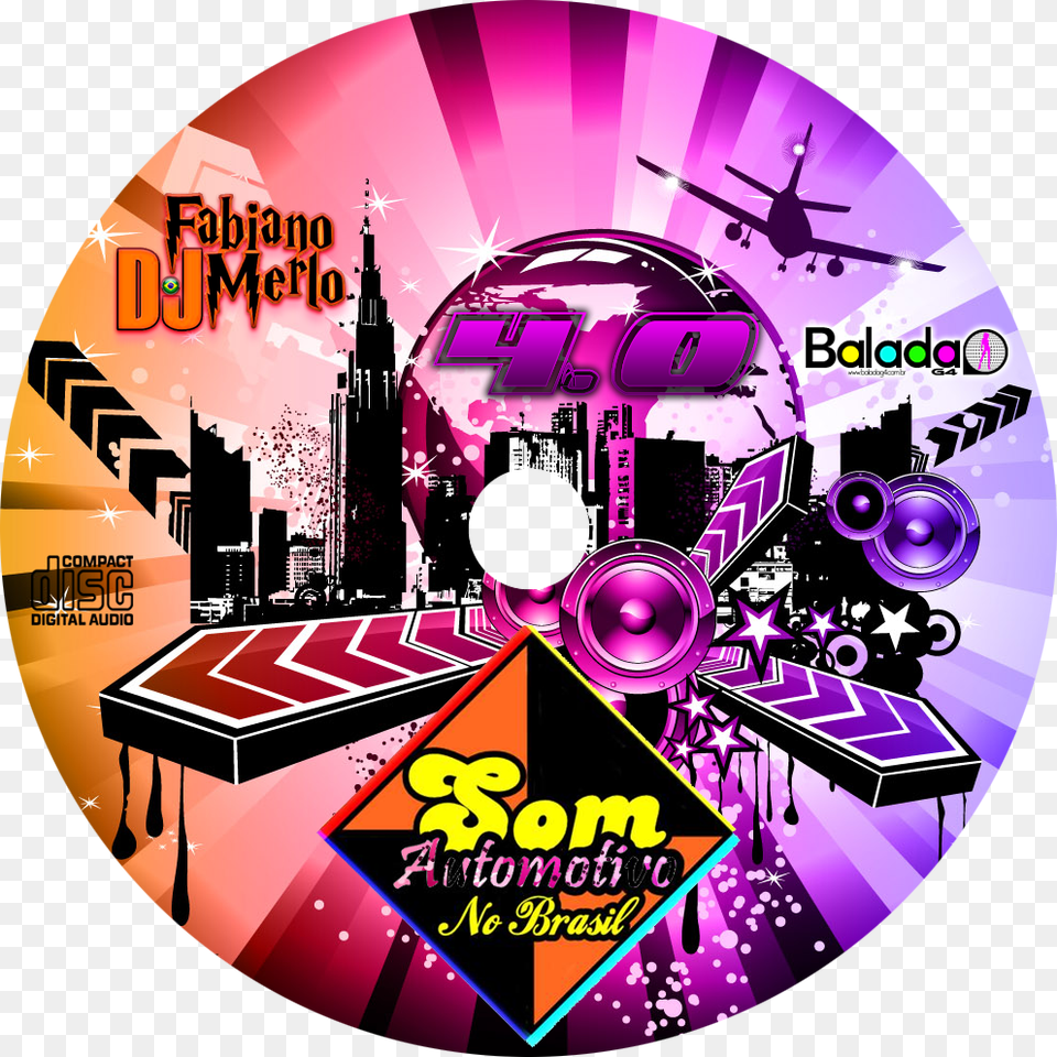 Capa De Cd Cool Music, Aircraft, Airplane, Disk, Transportation Free Png