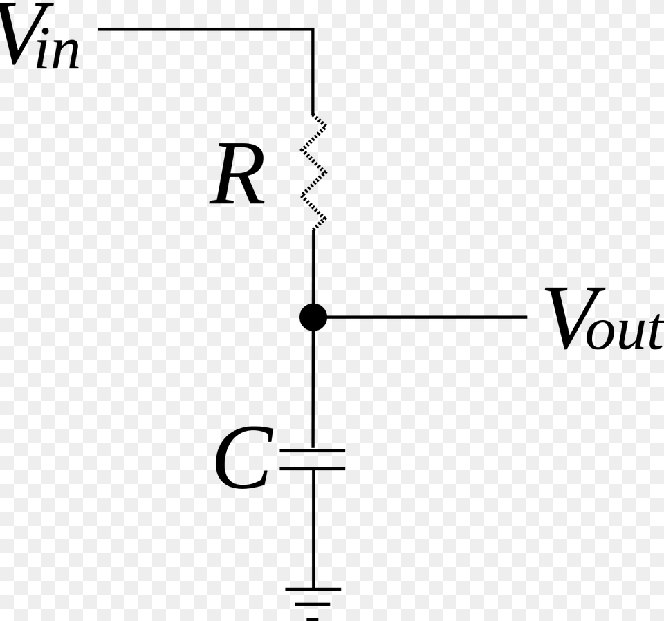 Capacitive Voltage Divider Vout, Gray Free Png Download