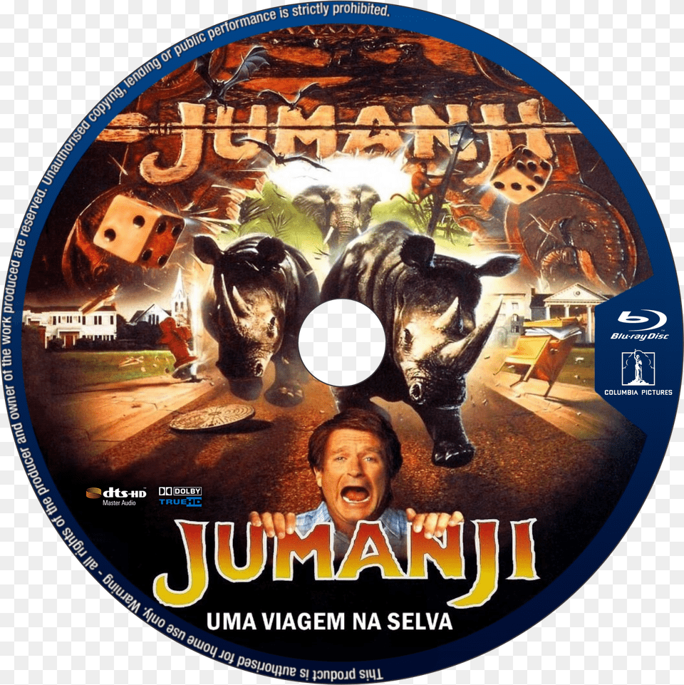 Capas Dvd R Gratis Movie Jumanji, Disk, Baby, Person, Face Png