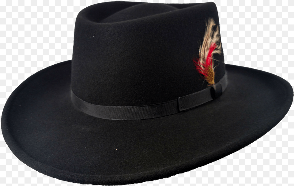 Capas Gambler Black Transparent Cowboy Hat, Clothing, Sun Hat, Cowboy Hat Png Image