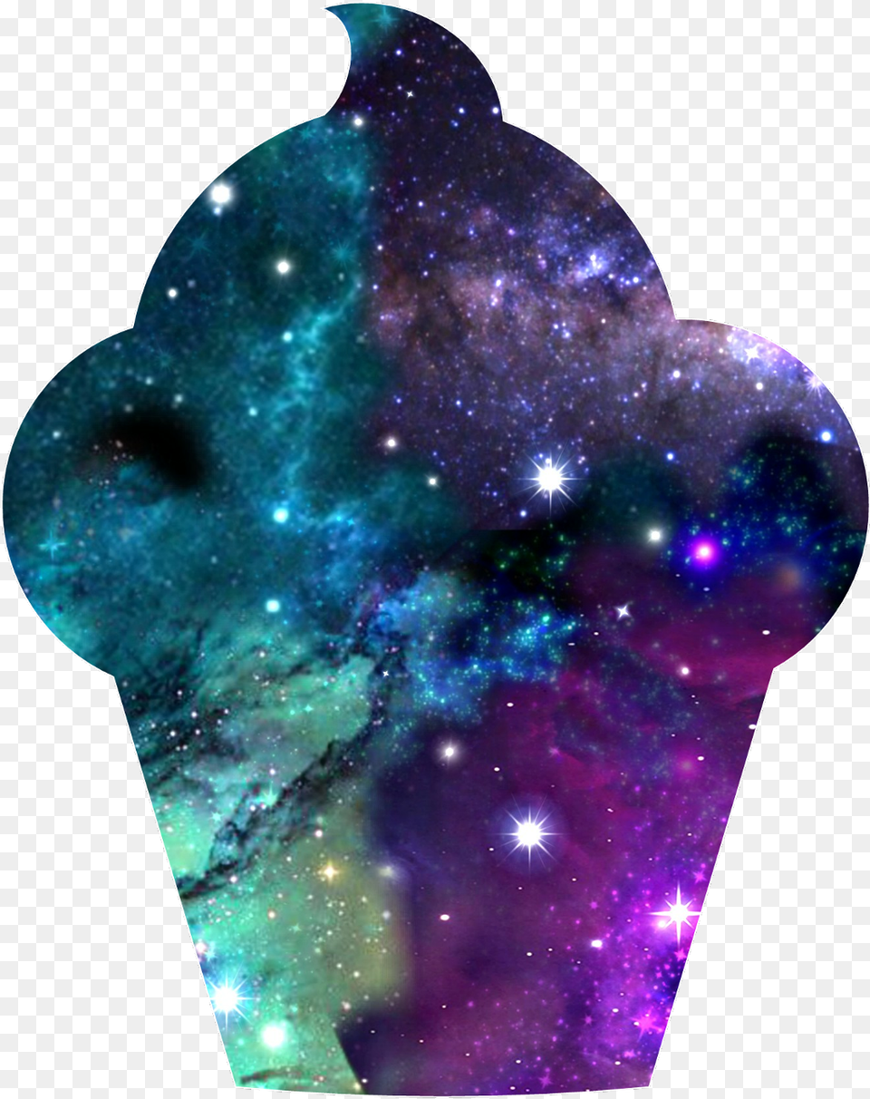 Capcake Cupcake Bolo Doce Galaxia Milky Way, Accessories, Gemstone, Jewelry, Mineral Free Png Download