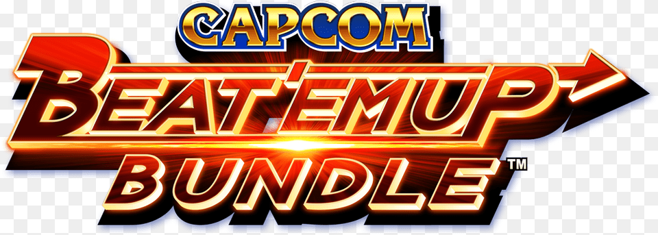 Capcom Beat Em Up Bundle Beat Em Up Logo, Light Free Transparent Png