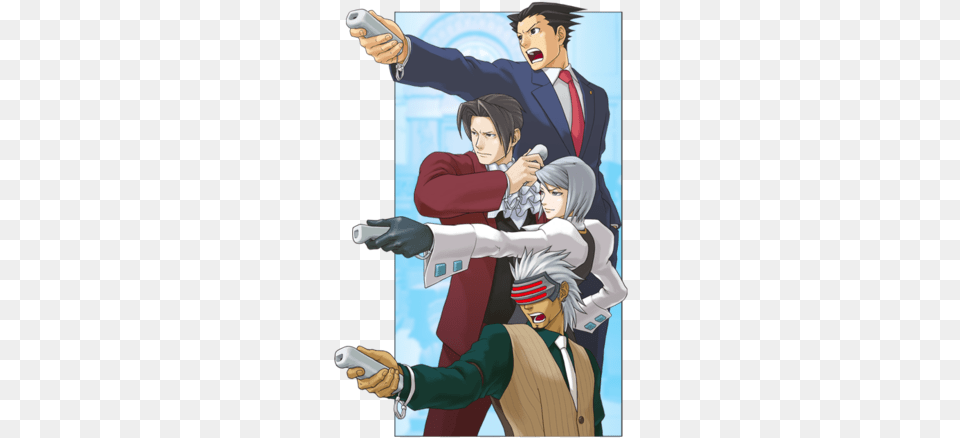 Capcom Is Proud To Announce That Phoenix Wright Phoenix Wright Edgeworth Objection, Book, Comics, Publication, Adult Free Transparent Png