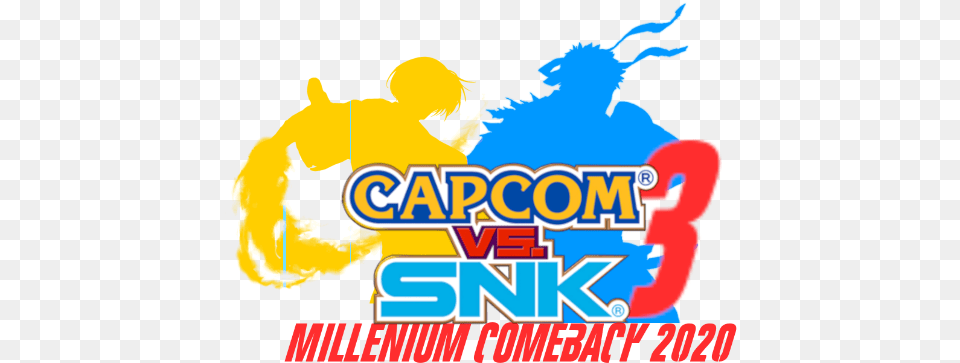 Capcom Vs Snk 3 Millennium Comeback 2020 Game Ideas Wiki Capcom Vs Snk 2020, Logo, Person, Animal, Cat Free Png