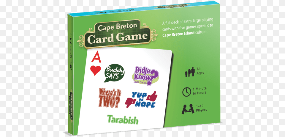 Cape Breton Card Game Paper Product, Advertisement, Poster Free Png Download