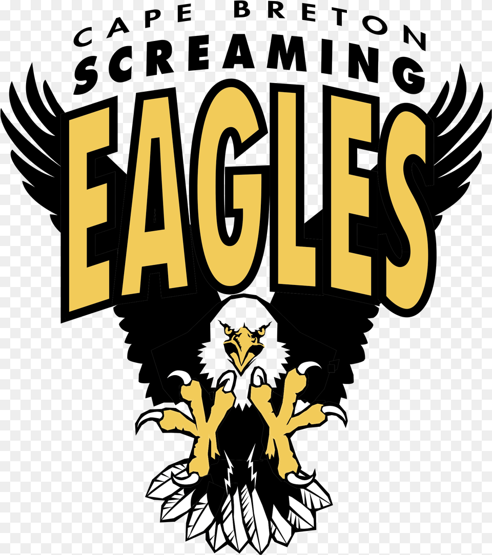 Cape Breton Screaming Eagles Logo Cape Breton Screaming Eagles, Person, Symbol Png