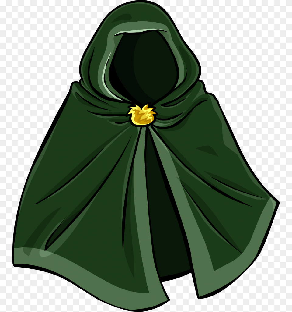 Cape Coat With Hood Fashion, Cloak, Clothing, Adult Free Png Download