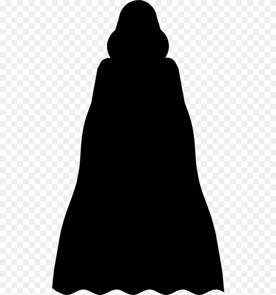 Cape Coat With Hood Gray Png Image
