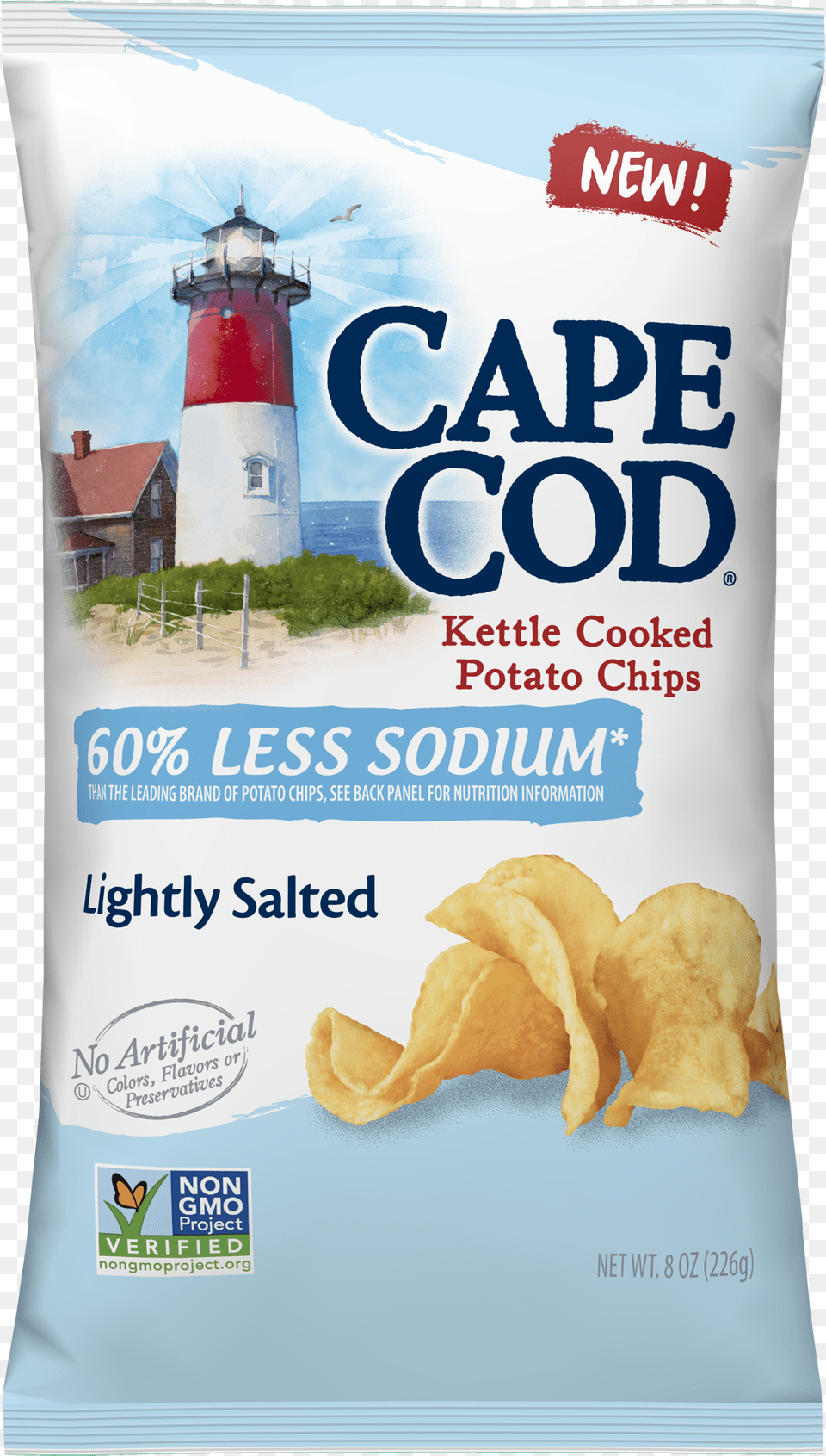 Cape Cod Chips Lightly Salted, Advertisement, Snack, Food, Poster Free Png