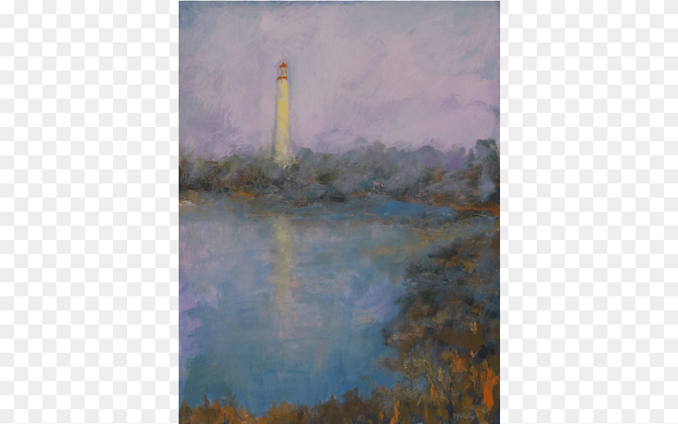 Cape May Lighthouse, Art, Painting, Architecture, Building Free Png Download