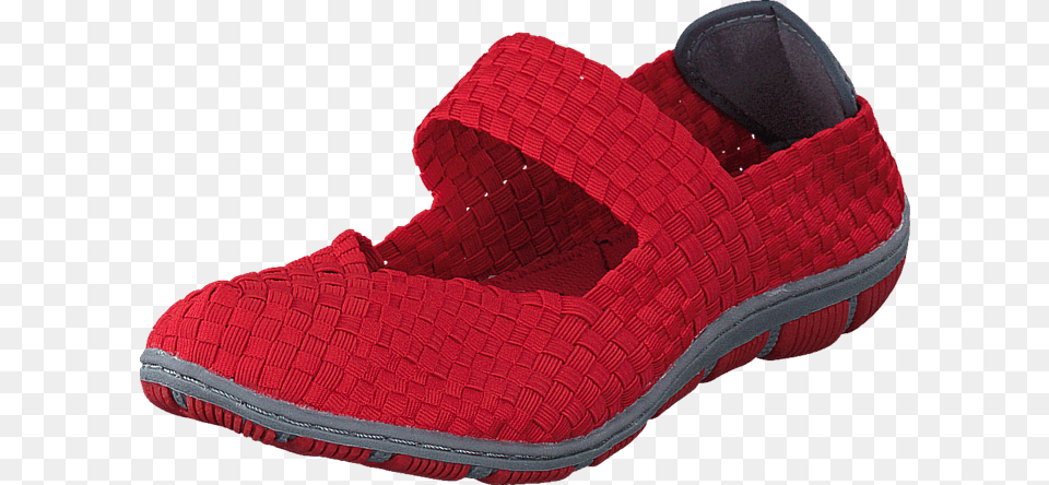 Cape Town Red Slip On Shoe, Clothing, Footwear, Sneaker, Woven Free Transparent Png