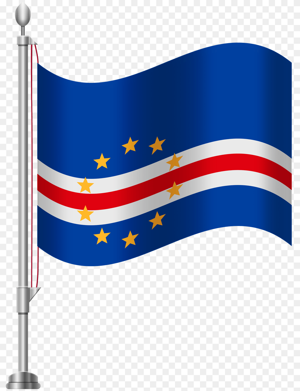 Cape Verde Flag Clip Art Free Png Download