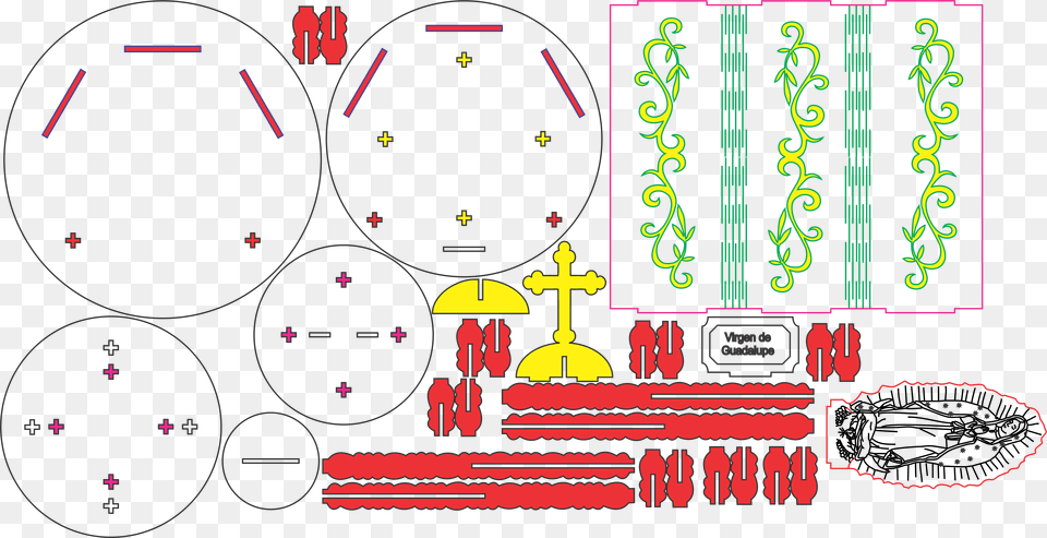 Capilla Con Virgen De Guadalupe Stanser Circle, Car, Transportation, Vehicle Png Image