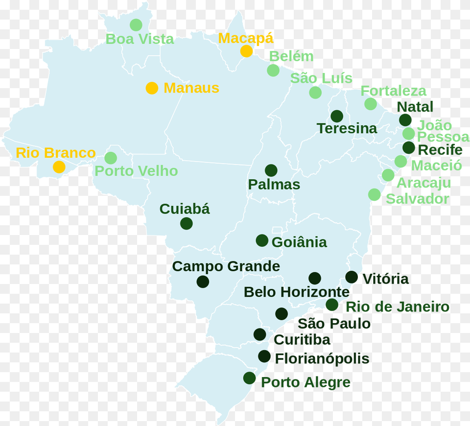 Capitais Do Brasil Por Ifdm Capitais Do Brasil Lista, Atlas, Chart, Diagram, Map Png Image