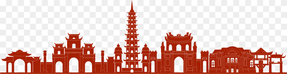 Capital City Hanoi Skyline Vietnam, Architecture, Building, Spire, Tower Free Png