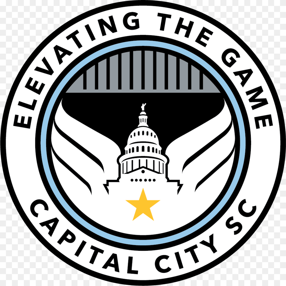 Capital City Soccer Club, Logo, Emblem, Symbol, Badge Free Png Download