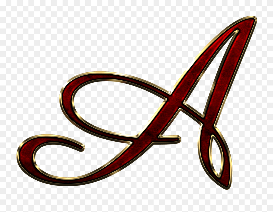 Capital Letter A Red, Calligraphy, Handwriting, Text, Smoke Pipe Png